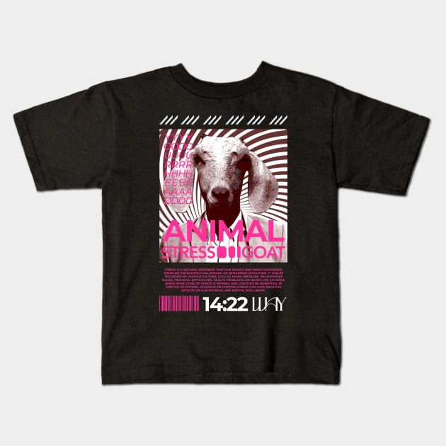 Animal Streetwear Kids T-Shirt by Rohip000